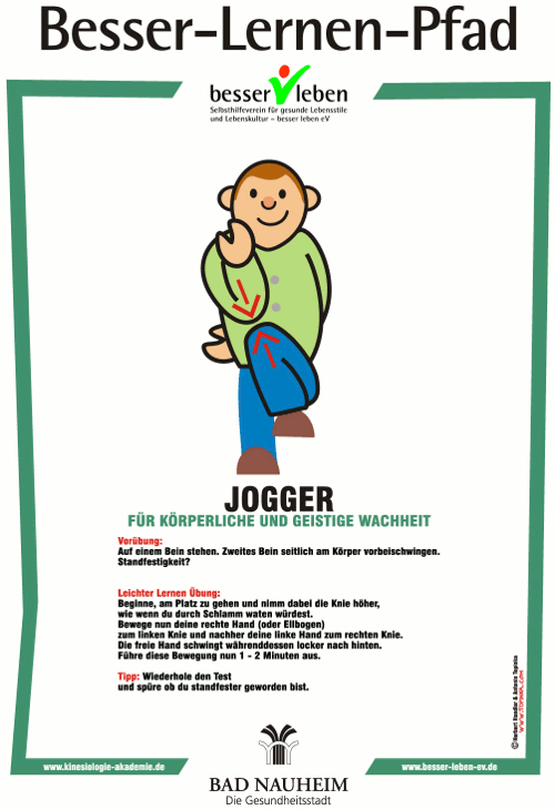 Besser-Lernen-Pfad: Jogger